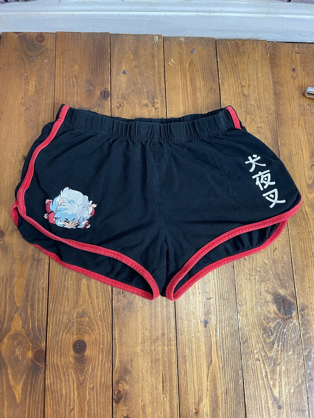 Hot topic Inuyasha size XS “sit boy” shorts